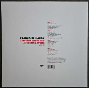 2LP Françoise Hardy: Quelques Titres Que Je Connais D'elle (Vol. 2)