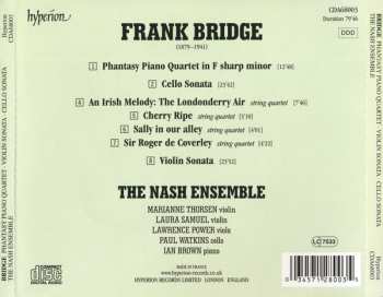 CD Frank Bridge: Phantasy Piano Quartet · Cello Sonata · Violin Sonata · Folk Tunes for string quartet