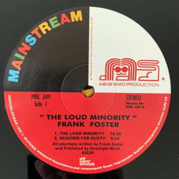 LP Frank Foster: The Loud Minority DLX | LTD