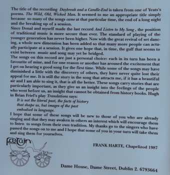 CD Frank Harte: Daybreak And A Candle-End 