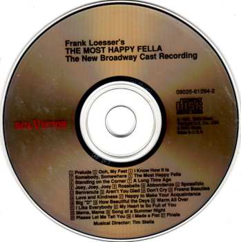 CD Frank Loesser: The Most Happy Fella (The New Broadway Cast Recording)