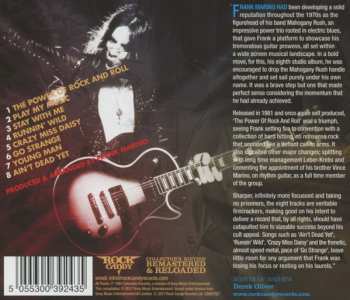 CD Frank Marino: The Power Of Rock And Roll