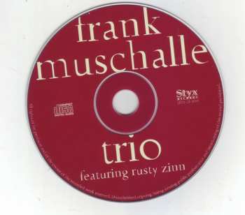 CD Rusty Zinn: Frank Muschalle Trio Featuring Rusty Zinn