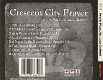 CD Frank Puzzullo Jazz Quintet: Crescent City Prayer