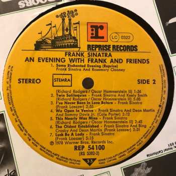 LP Frank Sinatra: An Evening With Frank And Friends