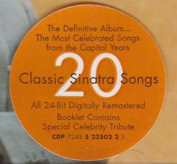 CD Frank Sinatra: Classic Sinatra - His Great Performances 1953-1960