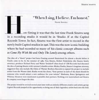 2CD Frank Sinatra: Duets (Twentieth Anniversary) DLX