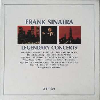 3LP/Box Set Frank Sinatra: Legendary Concerts