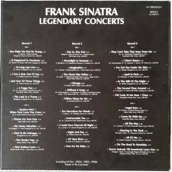 3LP/Box Set Frank Sinatra: Legendary Concerts