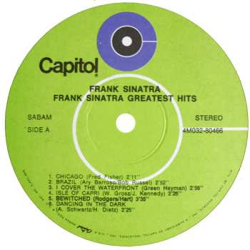 LP Frank Sinatra: Greatest Hits