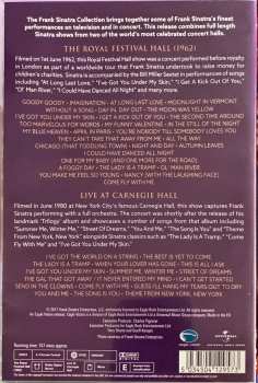 DVD Frank Sinatra: The Royal Festival Hall (1962) / Live At Carnegie Hall