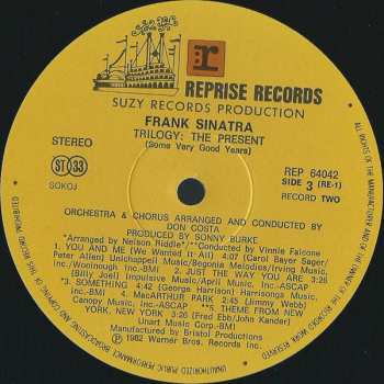 3LP Frank Sinatra: Trilogy: Past, Present & Future (3xLP)