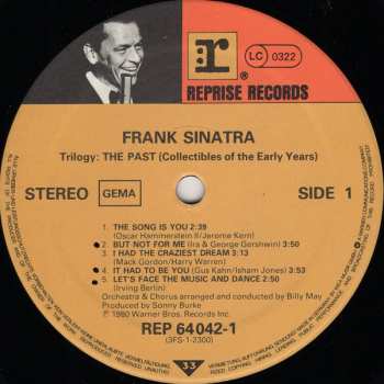3LP/Box Set Frank Sinatra: Trilogy: Past, Present & Future