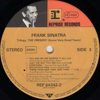 3LP/Box Set Frank Sinatra: Trilogy: Past, Present & Future