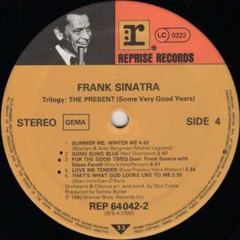3LP/Box Set Frank Sinatra: Trilogy: Past, Present & Future
