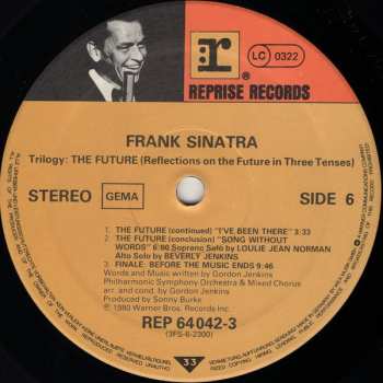 3LP/Box Set Frank Sinatra: Trilogy: Past, Present & Future