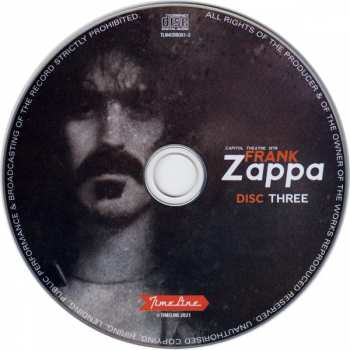 4CD/Box Set Frank Zappa: Capitol Theatre 1978