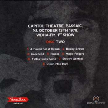 4CD/Box Set Frank Zappa: Capitol Theatre 1978