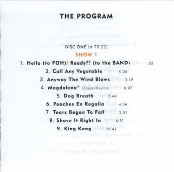 3CD Frank Zappa: Carnegie Hall