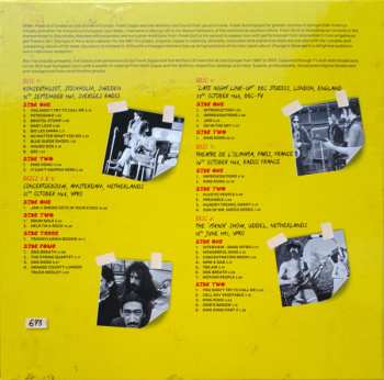 6LP/Box Set Frank Zappa: Live In Europe 1967 To 1970 NUM | CLR