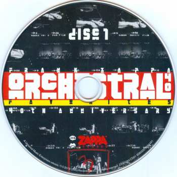 3CD Frank Zappa: Orchestral Favorites (40th Anniversary) DLX