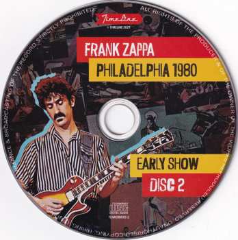 4CD/Box Set Frank Zappa: Philadelphia 1980