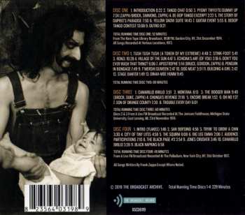 4CD/Box Set Frank Zappa: The Broadcast Archives