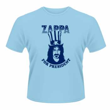 Merch Frank Zappa: T-shirt Zappa For President (blue)