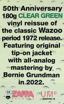 LP Frank Zappa: Waka / Jawaka CLR | LTD