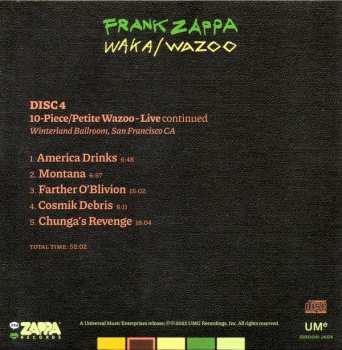 4CD/Box Set/Blu-ray Frank Zappa: Waka/Wazoo DLX