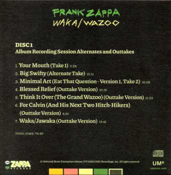4CD/Box Set/Blu-ray Frank Zappa: Waka/Wazoo DLX