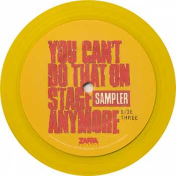 2LP Frank Zappa: You Can't Do That On Stage Anymore (Sampler) CLR
