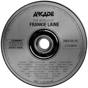 CD Frankie Laine: The World Of Frankie Laine