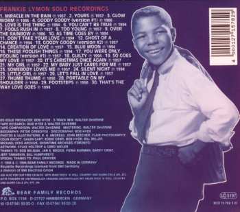 5CD/Box Set Frankie Lymon & The Teenagers: Complete Recordings