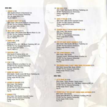 2CD The Four Seasons: Jersey's Best (The Very Best Of Frankie Valli The Four Seasons)