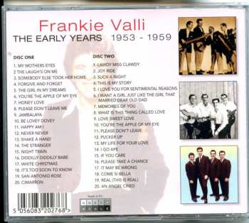 2CD Frankie Valli: This Is My Story: The Early Years 1953-1959