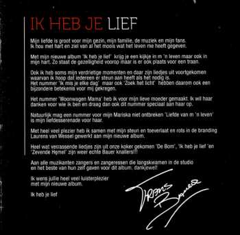 CD Frans Bauer: Ik Heb Je Lief