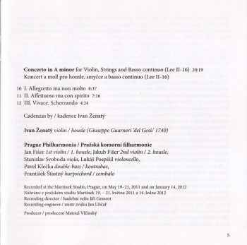 CD Prague Philharmonia: Violin Concertos