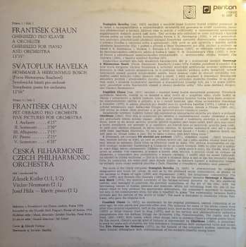 LP František Chaun: Ghiribizzo / Hommage À Hieronymus Bosch / Five Pictures