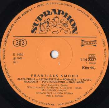 LP František Kmoch: František Kmoch