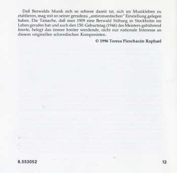 CD Franz Berwald: Symphonies No. 3 "Sinfonie Singulière" • No. 4 in E Flat Major • Piano Concerto in D Major