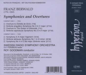 2CD Sveriges Radios Symfoniorkester: Symphonies And Overtures