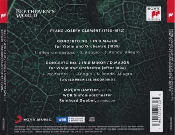 CD WDR Sinfonieorchester Köln: Violin Concertos Nos. 1-2