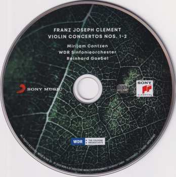 CD WDR Sinfonieorchester Köln: Violin Concertos Nos. 1-2