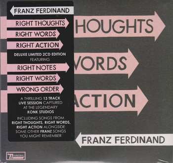 2CD Franz Ferdinand: Right Thoughts, Right Words, Right Action DLX | LTD