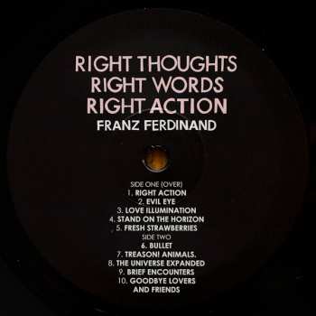 LP Franz Ferdinand: Right Thoughts, Right Words, Right Action