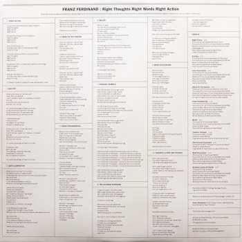 LP Franz Ferdinand: Right Thoughts, Right Words, Right Action