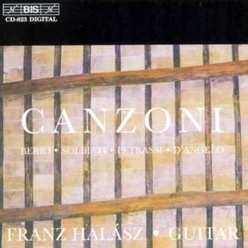 CD Franz Halasz: Canzoni - Italian Music For Guitar