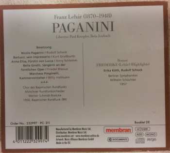 2CD Franz Lehár: Paganini DIGI