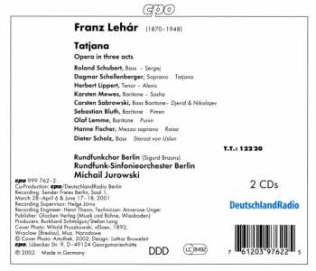 2CD Rundfunkchor Berlin: Tatjana